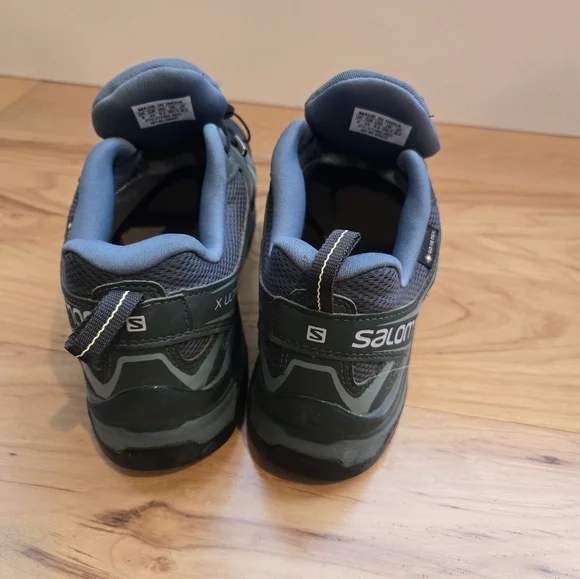 Salomon Olive/Grey X Ultra 360 Gore-tex Hiking Shoes Women's Size 9.5 - Picture 3 of 6
